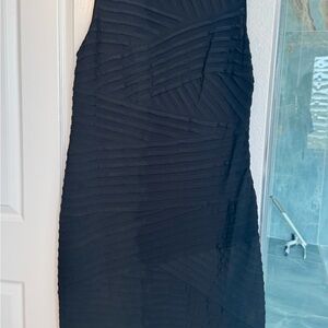 Calvin Klein Black One Shoulder Dress